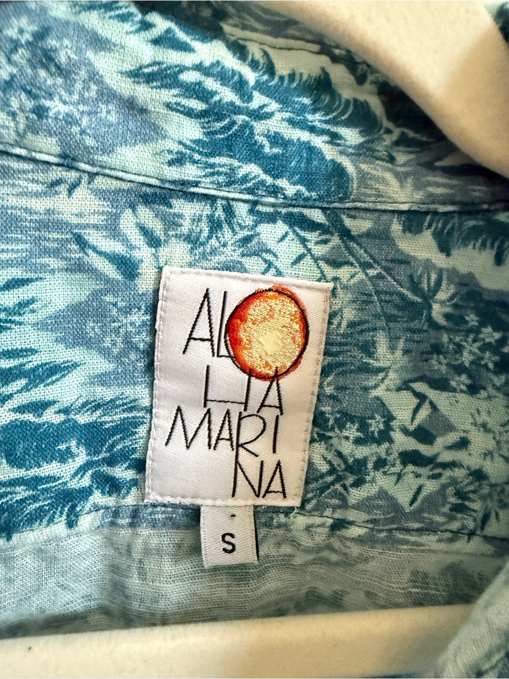 ALOHA MARINA Lanikai Linen Blend Shirt Small - Picture 8 of 10